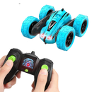 Carrinho de brinquedo telecommandado Rolife azul, multi-direcional, para diversão infantil, com detalhes visíveis na imagem