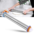 Rolo de massa ajustável da Haywood Market, utensílio de cozinha para abrir massas de forma uniforme e prática.