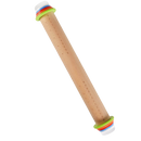 Rolo de massa ajustável da Haywood Market, utensílio de cozinha em madeira para abrir massas de forma uniforme.