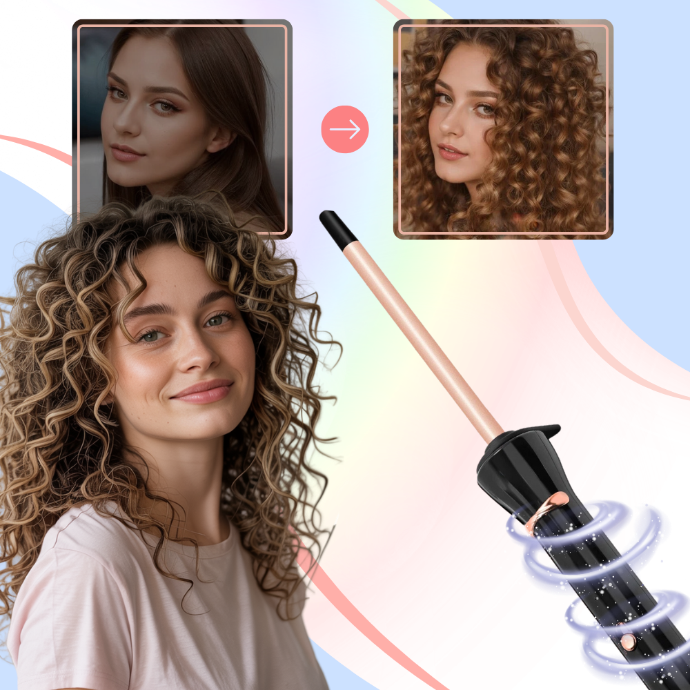 Escova de cabelo Rowenta com babyliss ultra-fino de cerâmica para modelar e alisar cabelos com facilidade.
