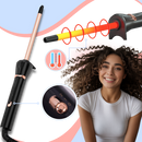 Escova de cabelo de cerâmica ultra-fina da Rowenta para cuidados capilares, com acabamento suave e estilo elegante