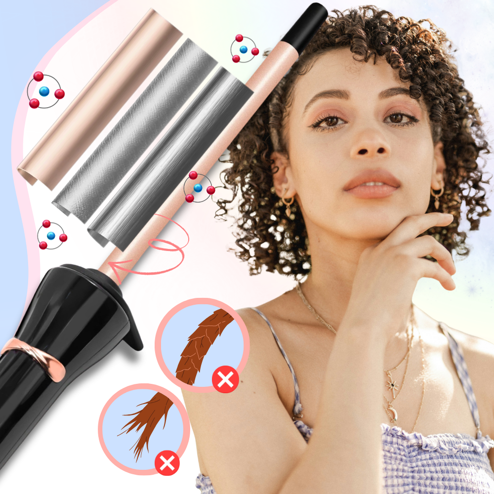 Boucleur ultra-fino para cabelo, com revestimento de cerâmica, marca Rowenta, ferramenta para modelar cabelos lisos e cacheados