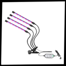 Quatro lâmpadas LED de crescimento horticole Ruanq para plantas de interior e exterior, iluminação eficiente para cultivo saudável