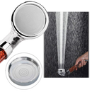 Pommeau de douche ionique à haute pression Rymerce, pièce de plomberie avec jets pour une douche efficace et relaxante.