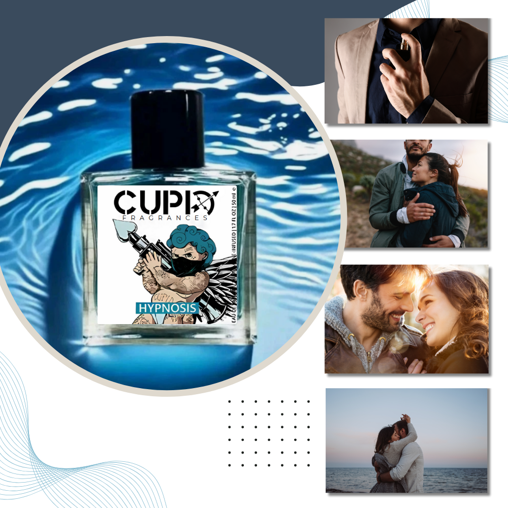 Parfum aux phéromones Rywolt, cosmétique, bouteille élégante visible avec design moderne et étiquetage clair