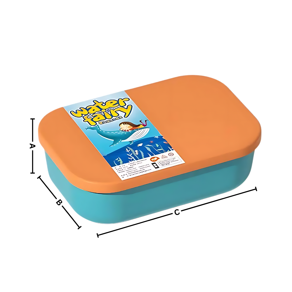 Kit de brinquedos de água mágica do Elfo da Fridja, educativo e seguro, com detalhes visíveis do conjunto de brinquedos.