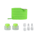 Lacets de fechamento seguros e estilosos da Peralng em verde maçã, com design moderno e prático para calçados.