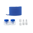 Lacets de fermeture seguros e modernos da marca Peralng, em azul royal, feitos para garantir segurança e estilo aos calçados.