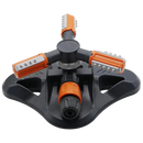 Dispositivo de irrigação ajustável Saikoo para jardinagem, com fluxo de água rotativo de 360 graus, ideal para irrigação eficiente.