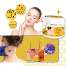 Creme botanique revitalisante da Saintsco, frasco com textura cremosa e embalagem elegante, ideal para cuidados faciais naturais.