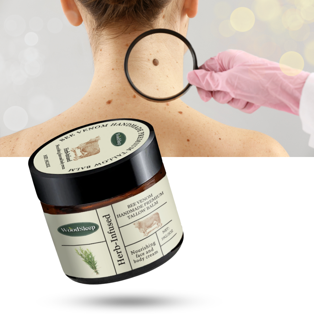 Creme hidratante com veneno de abelha da Saintsco, textura suave e efeito nutritivo para a pele.