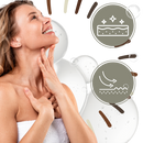 Creme hidratante da Saintsco com veneno de abelha, textura suave e aspecto nutritivo para a pele.