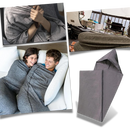 Cobertura portátil com capuz Sleep Pod da Saking, ideal para bebês, em tecido macio e confortável, medida 140x30 cm.