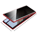 Capa de telefone Samsung com vidro de privacidade Tvcmall, proteção e privacidade para tela do smartphone.