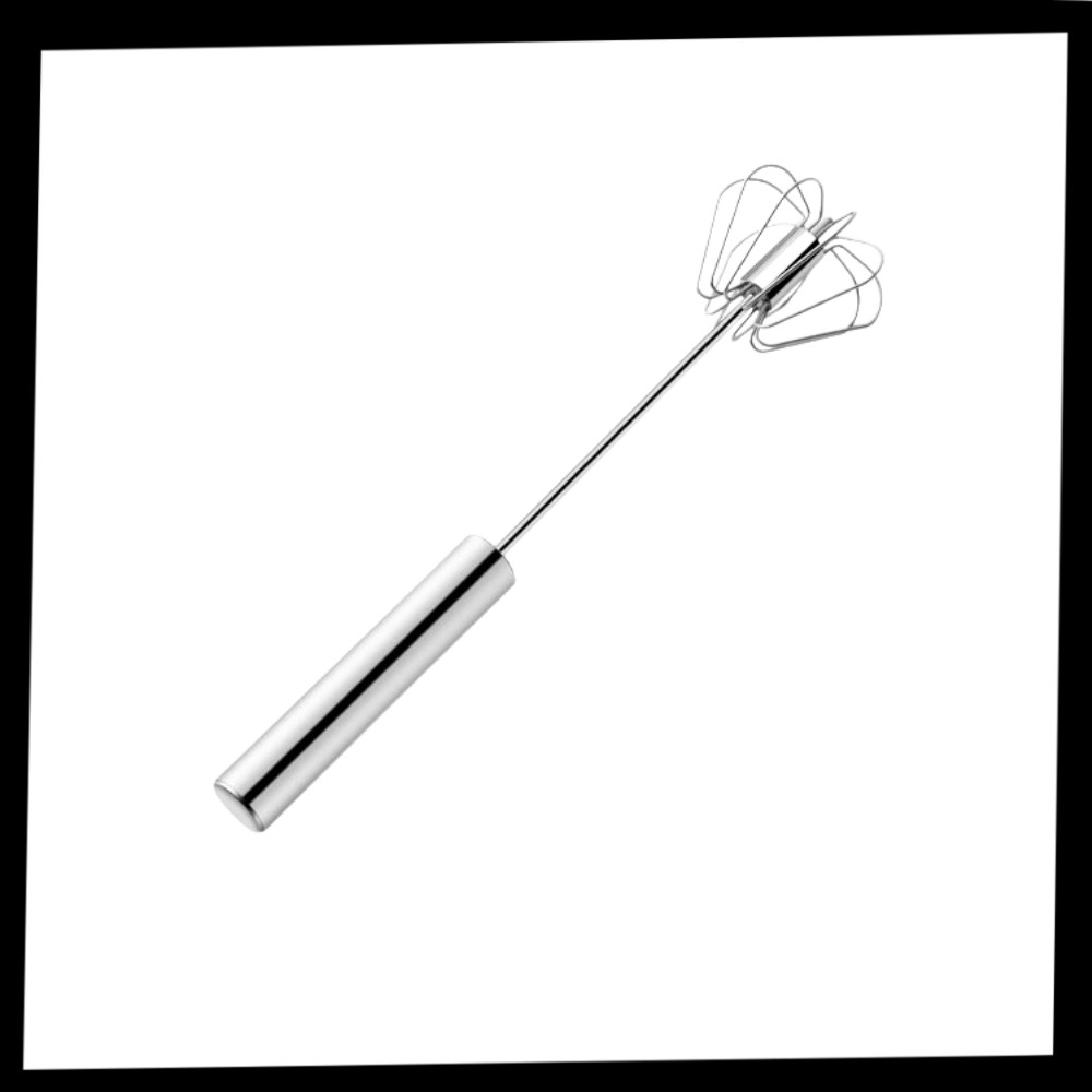 Batedor de ovos semi-automático Sanag, acessório de pequeno eletrodoméstico para bater ovos de forma prática e eficiente.