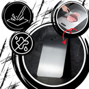 Tábua de corte em titânio resistente a riscos da marca Ametoys, utensílio de cozinha durável e de alta qualidade.
