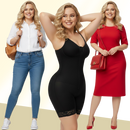 Body sculptant sem costura Leapair, roupa íntima modeladora invisível e ajustada ao corpo, para um visual mais definido.