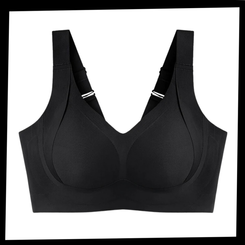 Soutien-gorge respirante sem costura da marca Body Effect, confortável, leve e sem costura, ideal para uso diário.