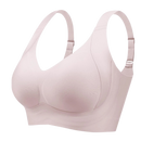Soutien-gorge sem costura respirável da Body Effect, lingerie delicada e confortável na cor rosa.