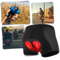 Short de vélo Homyl, rembourrado e sem costura, ideal para roupas de fitness e esportes, com design confortável e técnico.