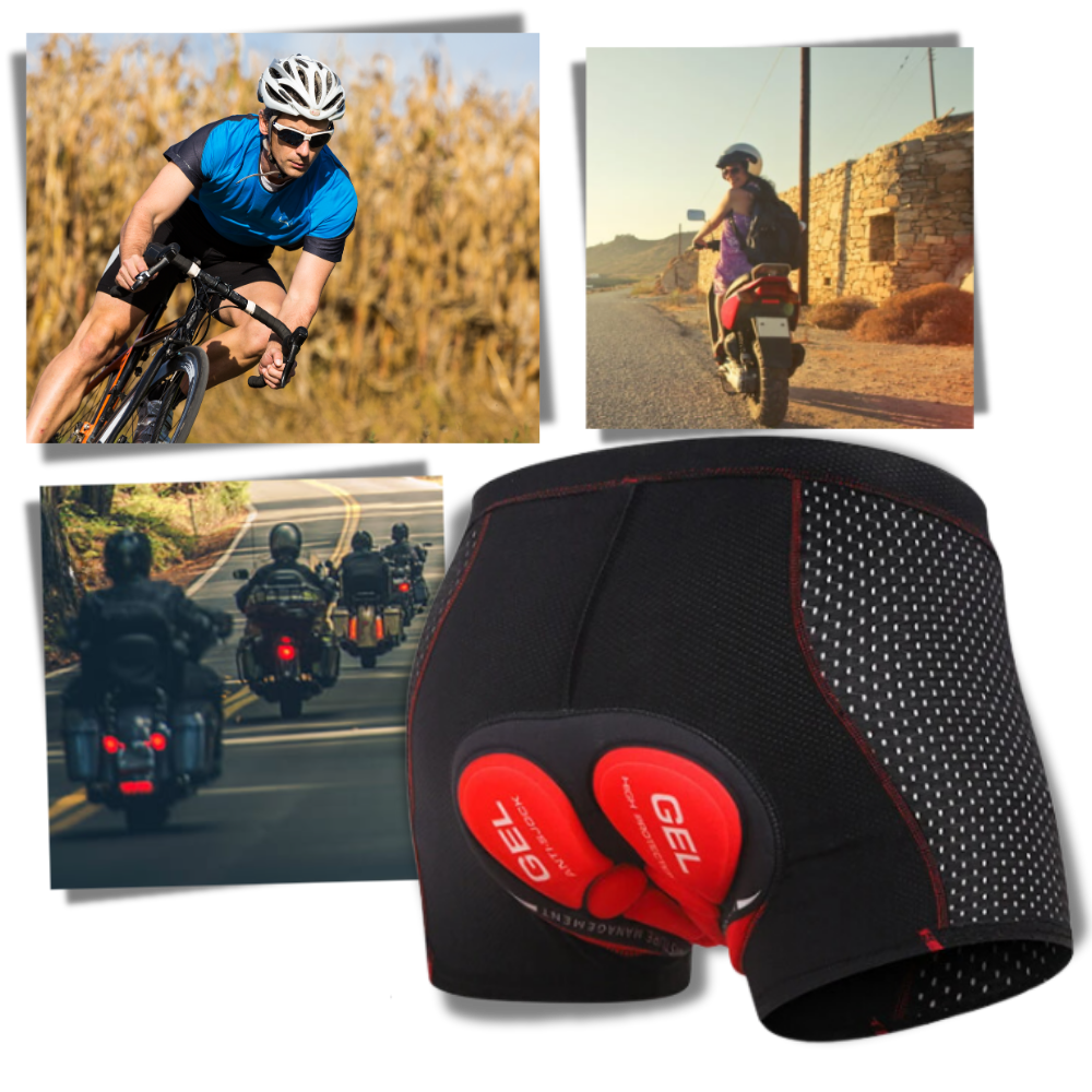 Short de vélo Homyl, rembourrado e sem costura, ideal para roupas de fitness e esportes, com design confortável e técnico.