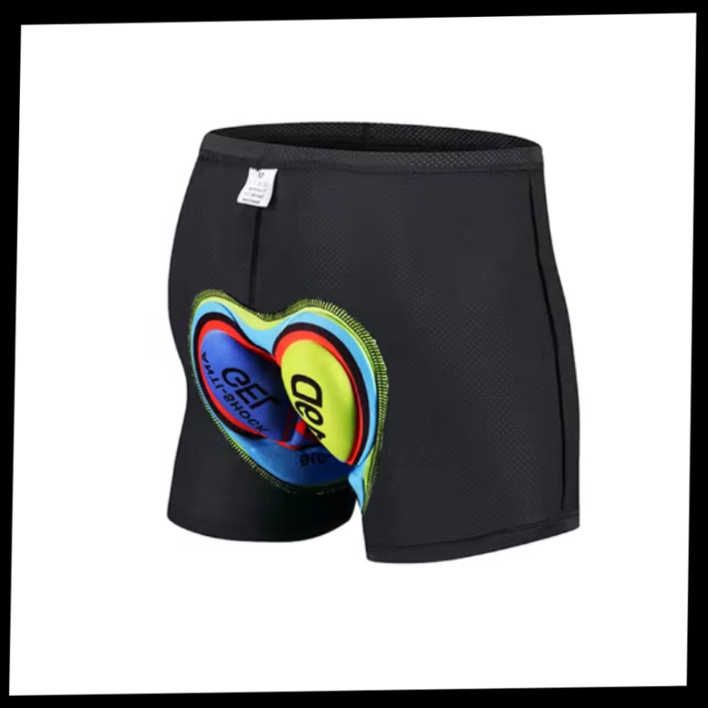 Short de ciclismo Homyl, bermuda rembourrado sem costura, ideal para atividades de bike e esportes fitness.