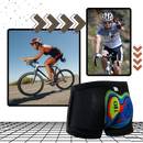 Short de bike rembourré sem costura da Homyl, vestuário de fitness e esportes para ciclismo confortável e sem irritações.