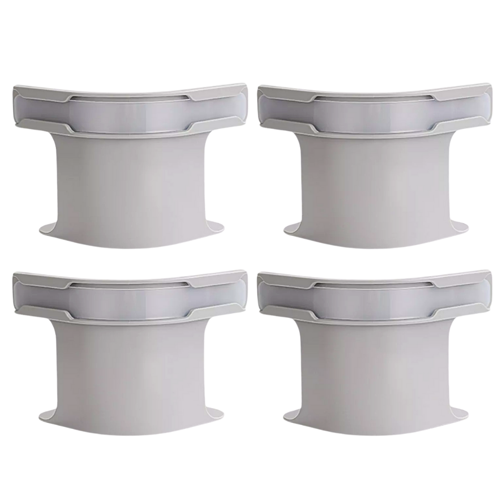 Clips para lençol de cama Itemer na cor cinza, fixadores discretos para manter o lençol no lugar na roupa de cama.