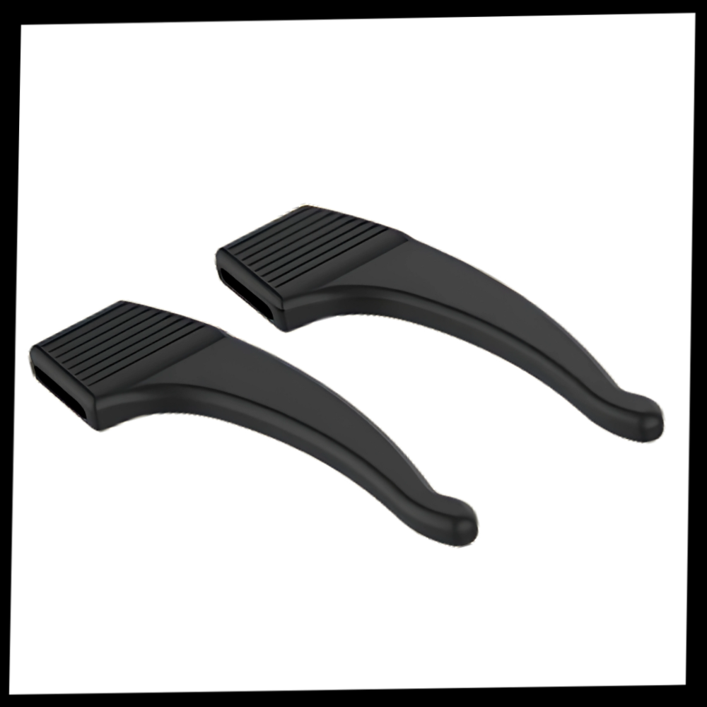 Conjunto de almofadas antideslizantes para hastes de óculos Homyl, proteção e conforto para cuidados dos olhos.