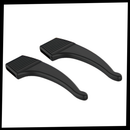 Conjunto de almofadas antideslizantes para hastes de óculos Homyl, proteção e conforto para cuidados dos olhos.
