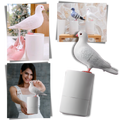 Distributeur de sabonete líquido automático em forma de pomba da marca Jsaert, com sensor de movimento para uso fácil e higiênico.