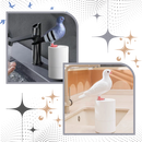 Distributeur de savon automatique en forme de pigeon de la marque Jsaert, avec capteur sensor pour distribution hygiénique.