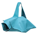 Bolsa de transporte para gatos da Elaydool, acessório azul para viagens e segurança de animais de estimação.