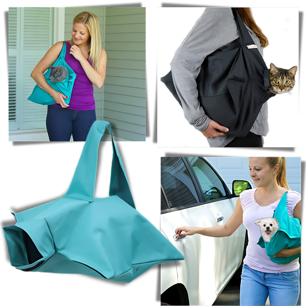 Bolsa de transporte serein para gato da marca Elaydool, acessório para caixas de transporte para animais domésticos.