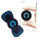 Mini massageador elétrico para o pescoço da Setoy, dispositivo portátil para relaxamento e alívio de tensões musculares.