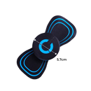 Mini massajador elétrico para o pescoço da marca Setoy, dispositivo portátil para relaxamento e alívio muscular.