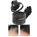 Poudre dissimulatrice de ligne de cheveux Sevich, cosmétique, tonalité brun clair, texture de poudre pour camoufler la ligne capillaire.