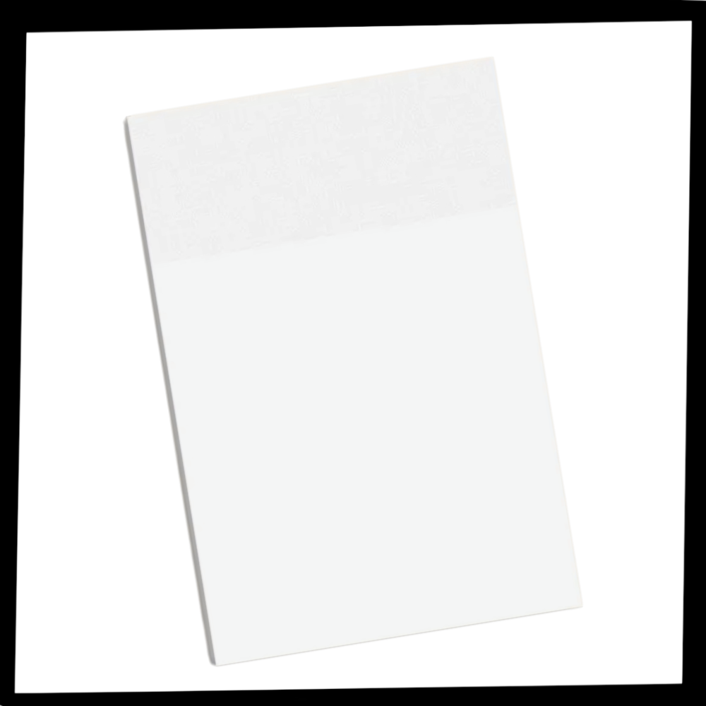 Notas autocollantes transparentes impermeáveis da Seyurigaoka, ideal para anotações resistentes e discretas em papel ou superfícies lisas.