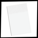 Notas autocollantes transparentes impermeáveis da Seyurigaoka, ideal para anotações resistentes e discretas em papel ou superfícies lisas.