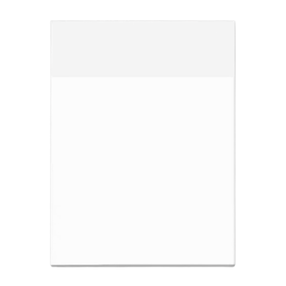 Notas autocollantes transparentes impermeáveis da Seyurigaoka, ideais para anotações resistentes e de fácil fixação.
