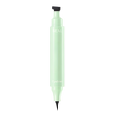 Eyeliner duplo com duas pontas e tampões de motivos da marca Shangqer, ideal para maquiagem de olhos com detalhes decorativos.