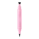 Eyeliner duplo com duas pontas e tampões de motivos, produto cosmético da marca Shangqer para olhos.