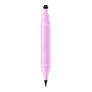 Eyeliner de dupla ponta da Shangqer com tampas de motivos florais, ideal para delinear olhos com detalhes criativos.