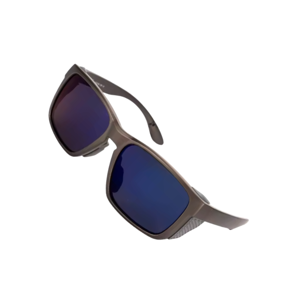 Óculos de sol Fitags com lentes polarizadas para pesca, proteção contra brilho e visão clara em ambientes ao ar livre.