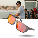 Óculos de sol polarizados Fitags para pesca, com lentes que reduzem reflexos e melhoram a visibilidade em ambientes ao ar livre.