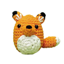 Kit de crochet criativos de animais, incluindo pinguim, para iniciantes, da marca Sharplace, com fios e agulhas.