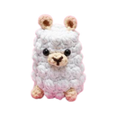 Kit de crochê criativo de animais para iniciantes da Sharplace, incluindo fios e agulhas, com modelo de pinguim visível na imagem.