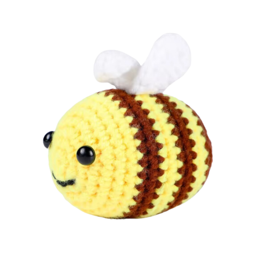 Kit de crochê criativo da Sharplace com animais, incluindo um pingüim, ideal para iniciantes em artesanato de lazer criativo.