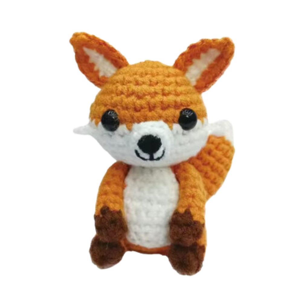 Kit de crochê criativo Sharplace com molde de pinguim para iniciantes, incluindo fios e agulhas para projetos de animais de crochê.
