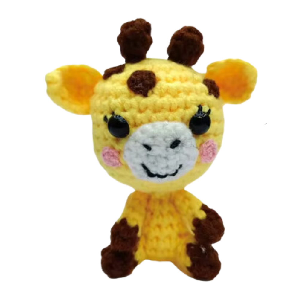 Kit de crochê criativo com tema de pinguim, ideal para iniciantes em artesanato da marca Sharplace, com materiais e instruções inclusas.